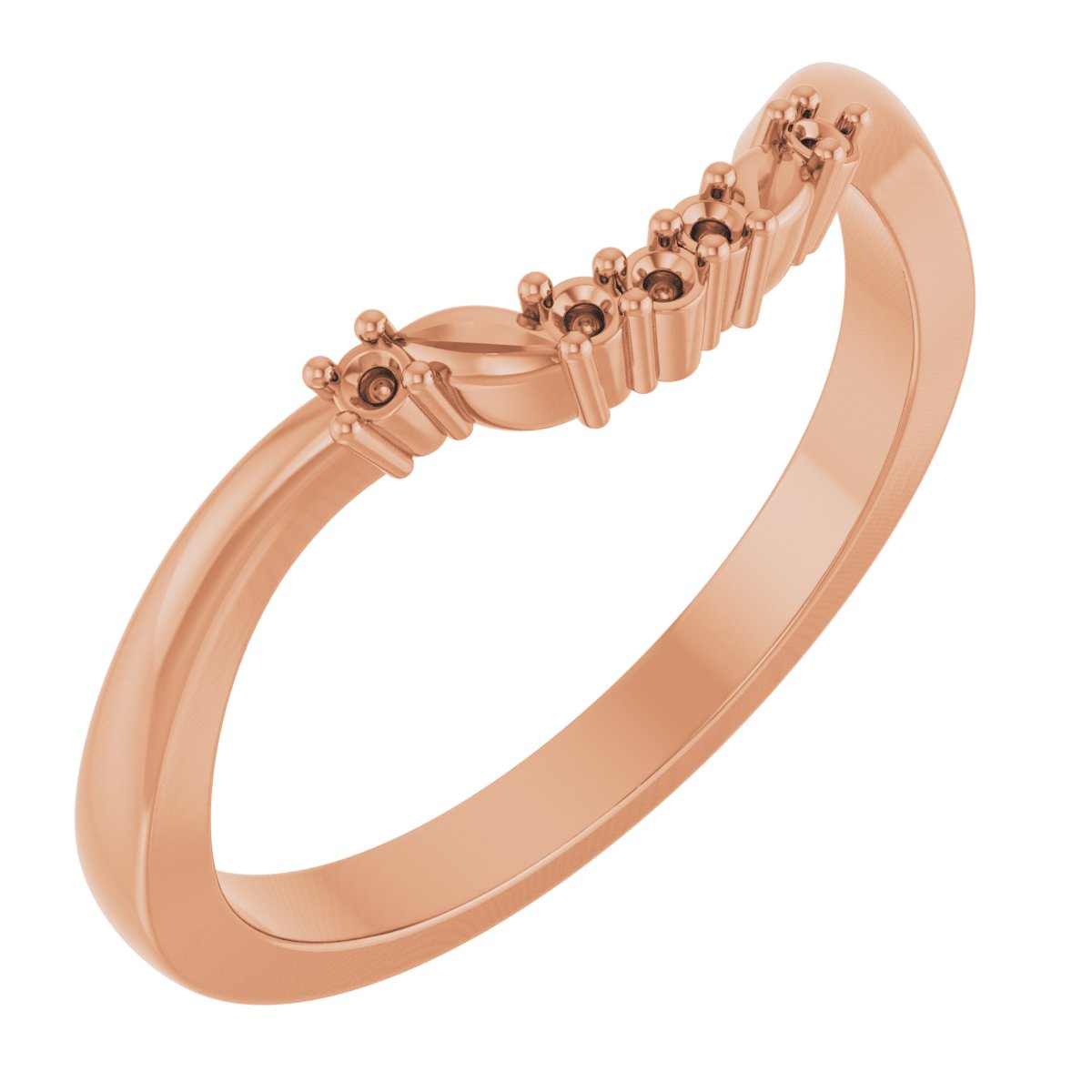 Floral-Inspired Engagement Ring or Band