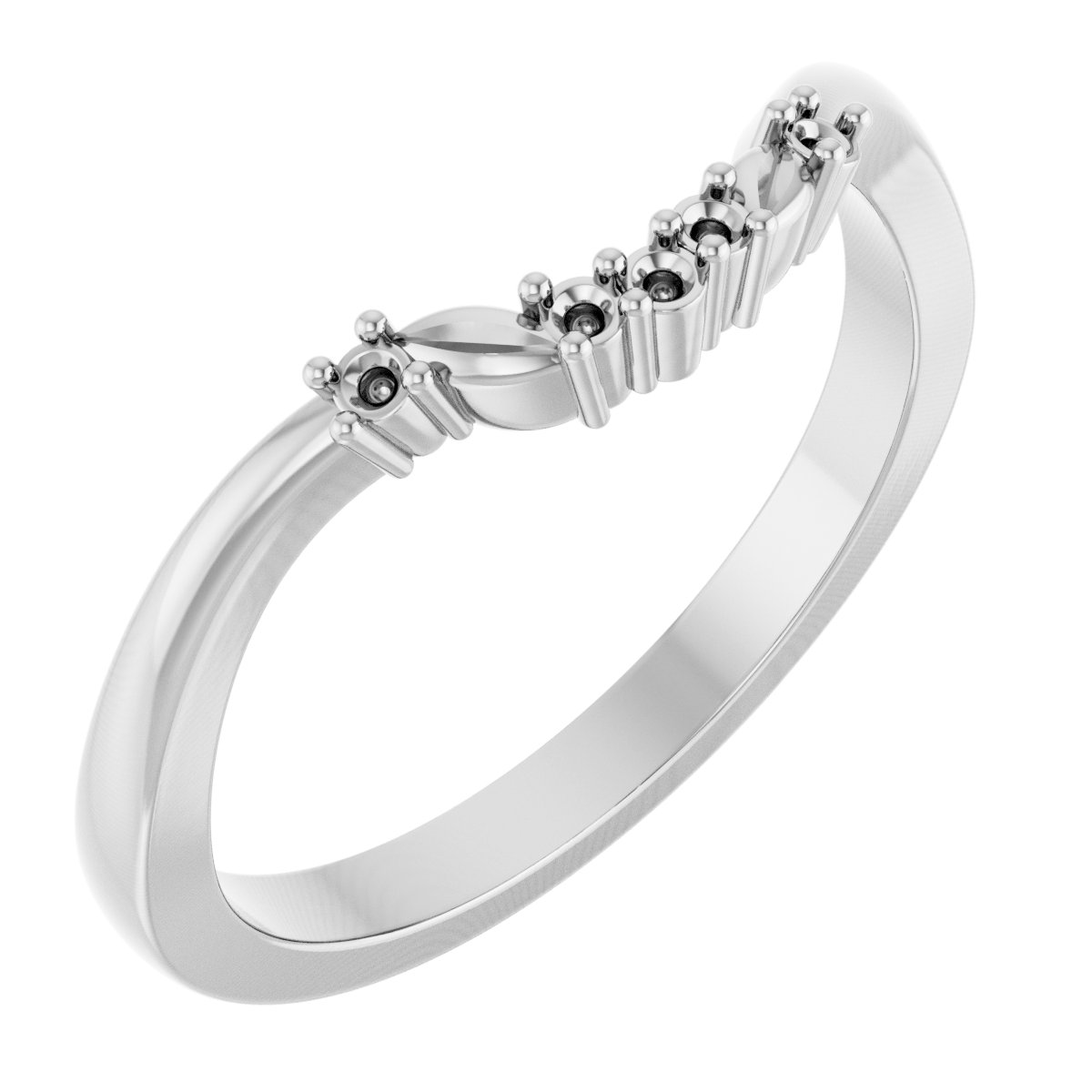 Floral-Inspired Engagement Ring or Band