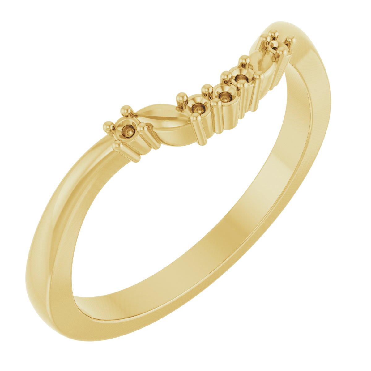 Floral-Inspired Engagement Ring or Band