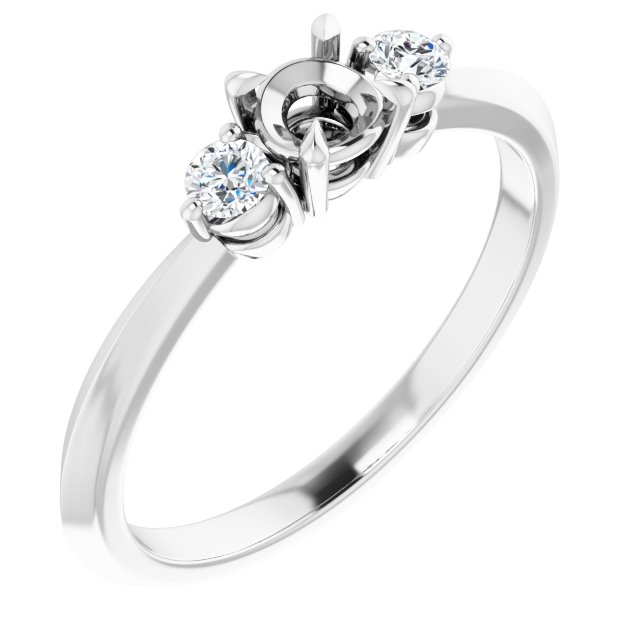 14k White Gold