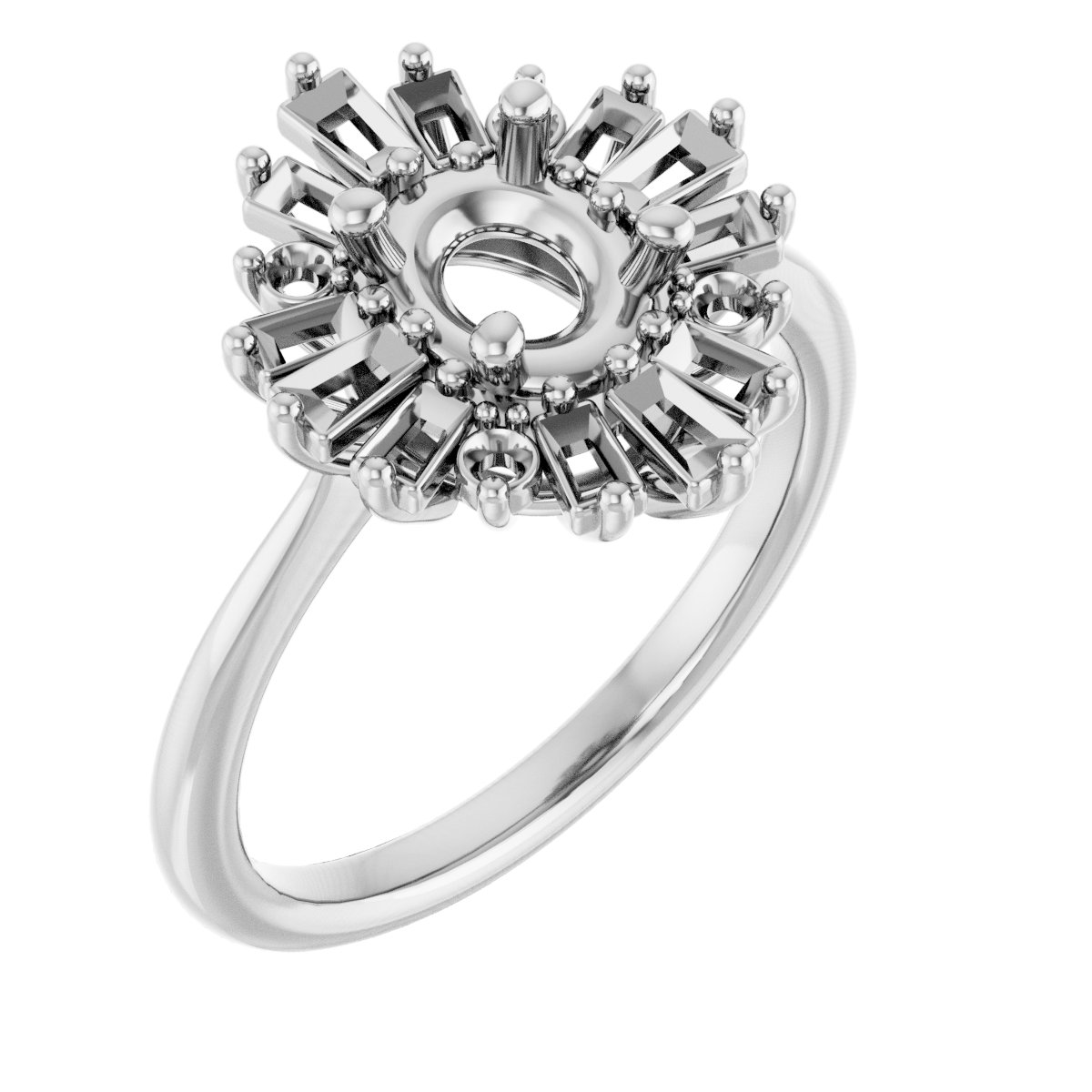 Halo-Style Engagement Ring or Band