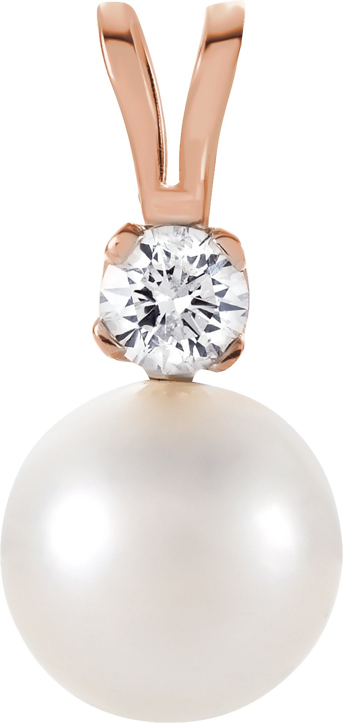 Accented Pearl Pendant