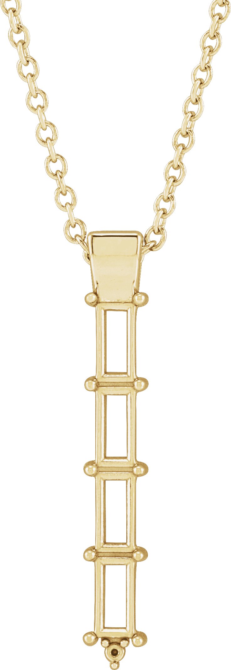 Bar Family Necklace or Pendant