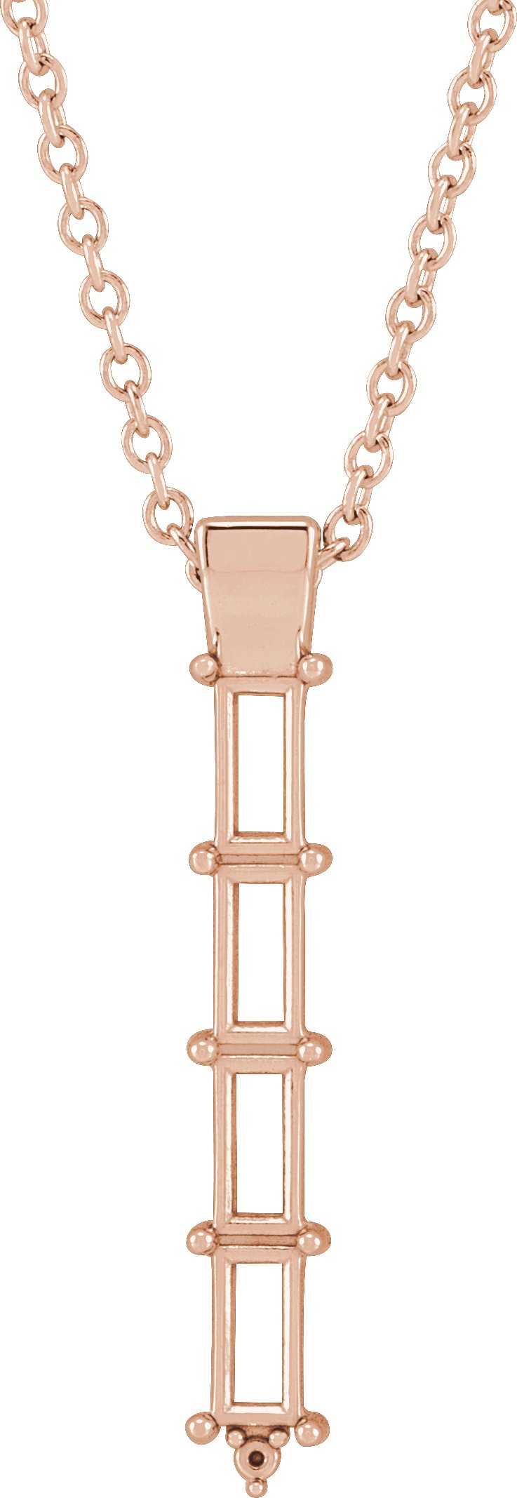 Bar Family Necklace or Pendant