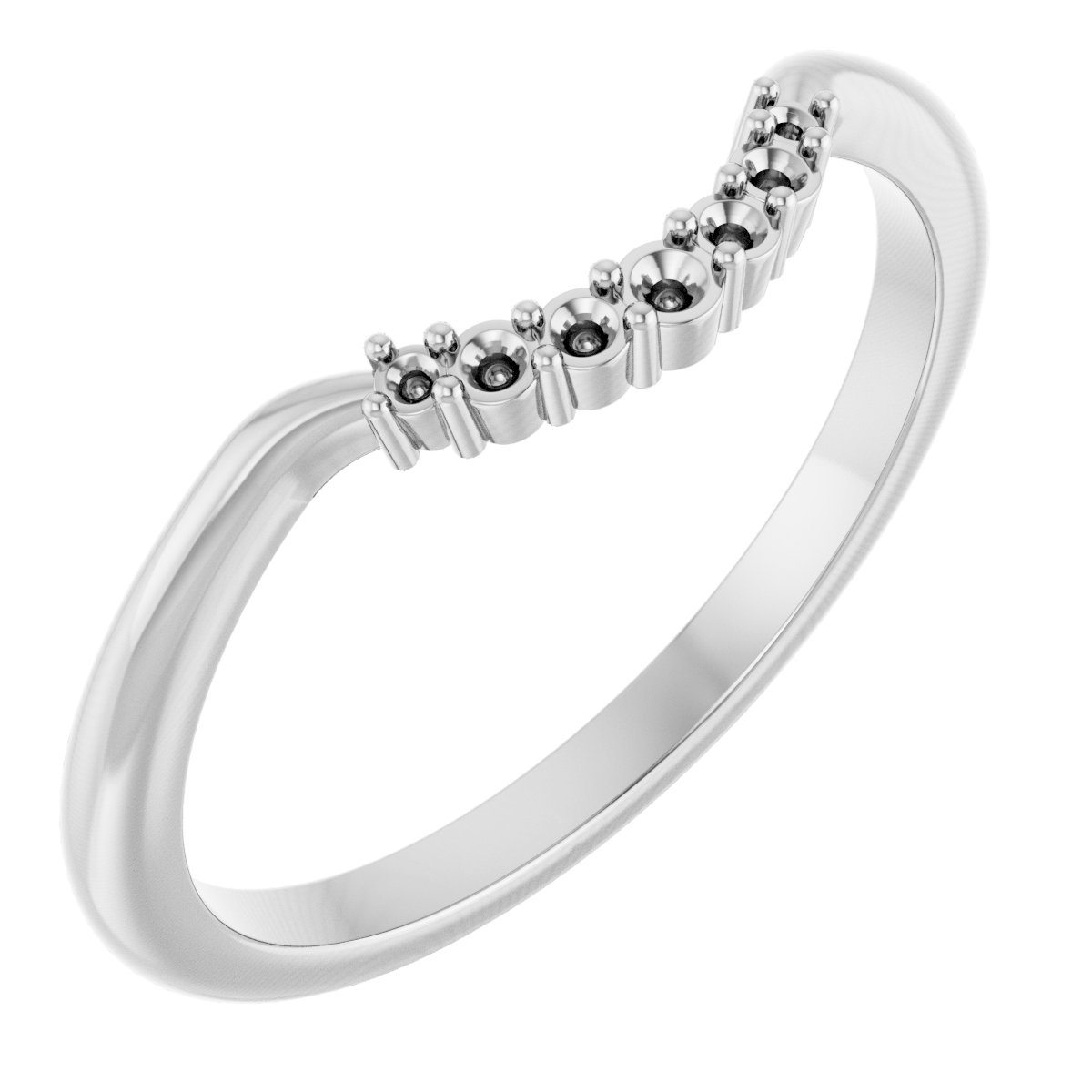 Accented Engagement Ring or Band