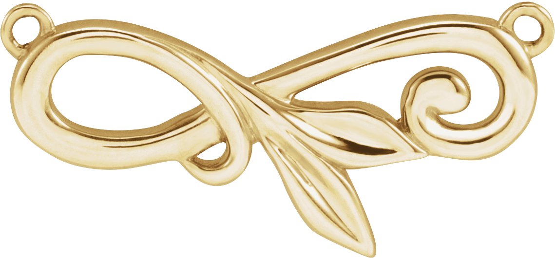 Infinity-Inspired Necklace or Center