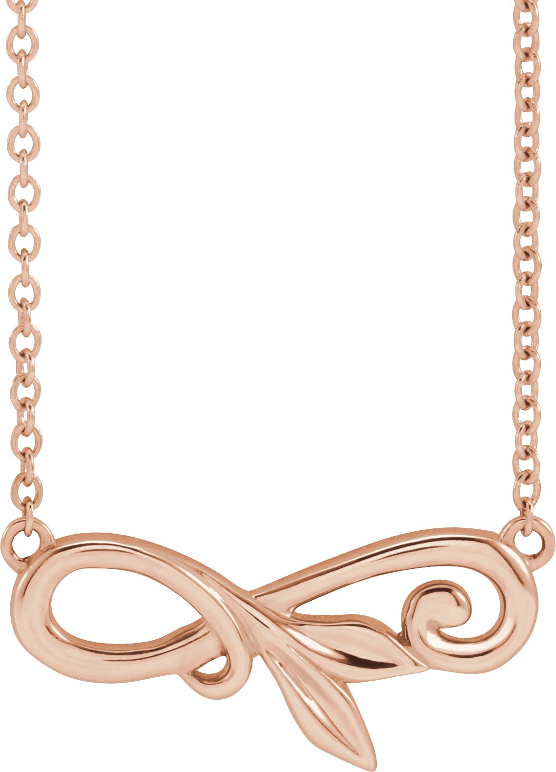 Infinity-Inspired Necklace or Center