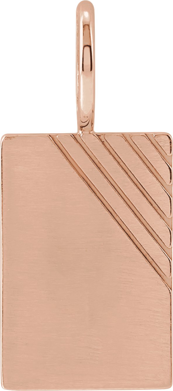 Engravable Dog Tag Charm/Pendant