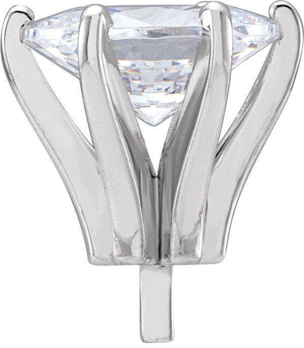 Oval 6-Prong Peg Setting