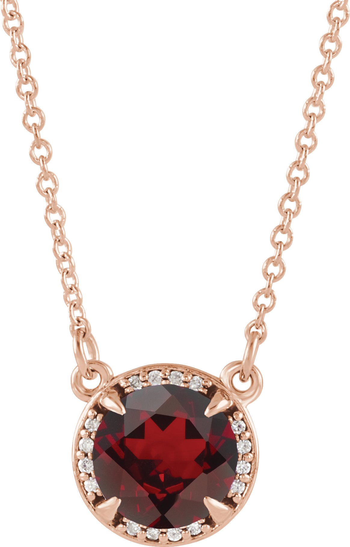 Halo-Style Necklace