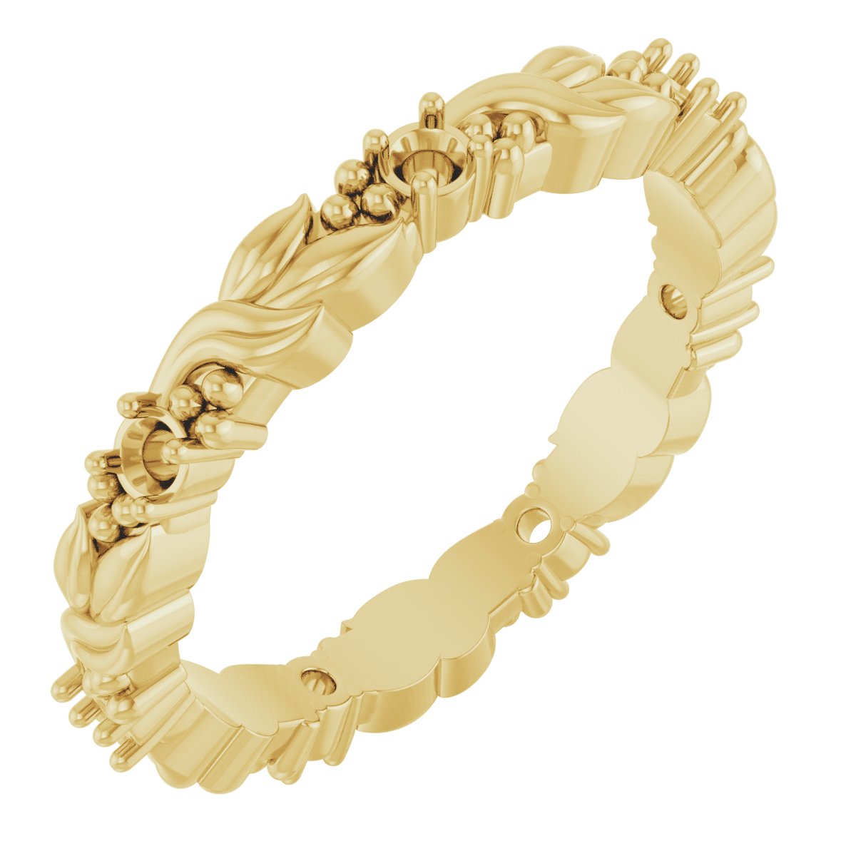 Floral Eternity Band