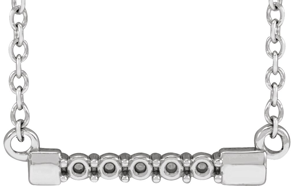 Family Bar Necklace or Center