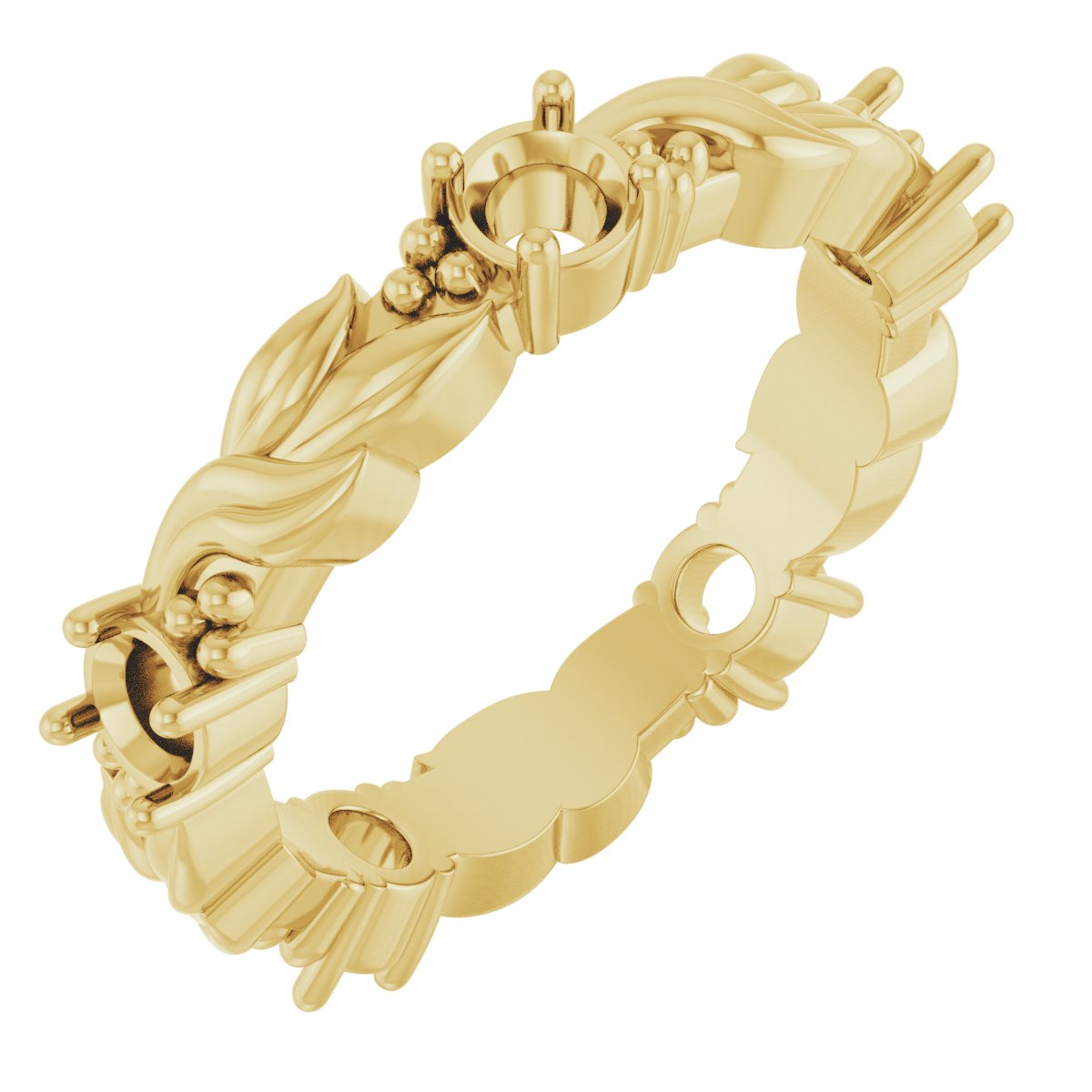 Floral Eternity Band