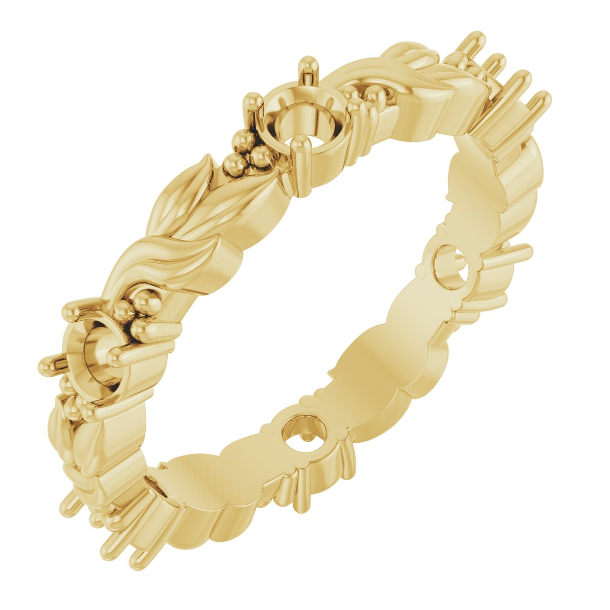 Floral Eternity Band