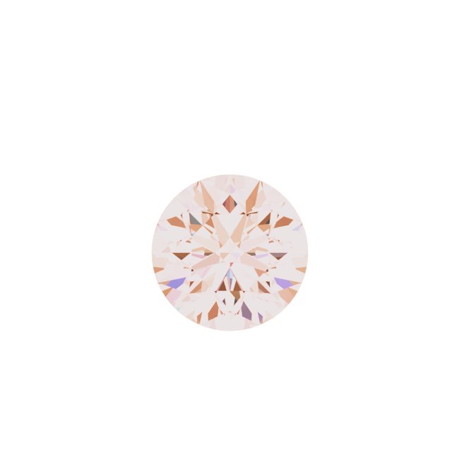 Bezel-Set Solitaire Necklace Center