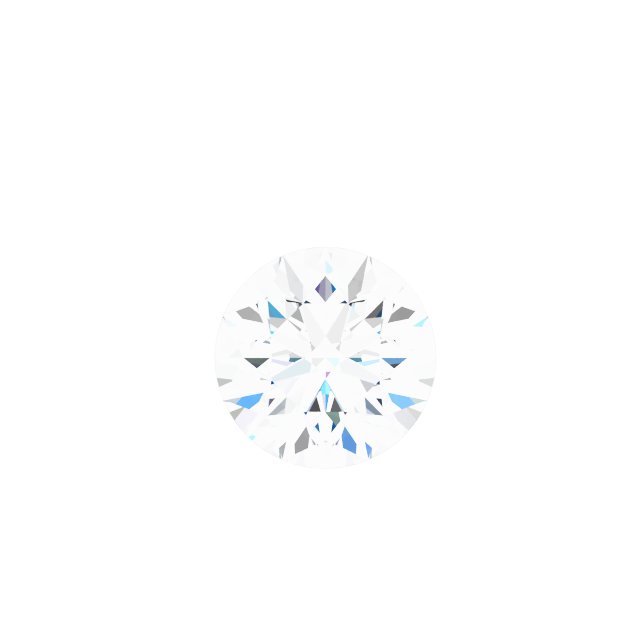 Bezel-Set Solitaire Necklace Center