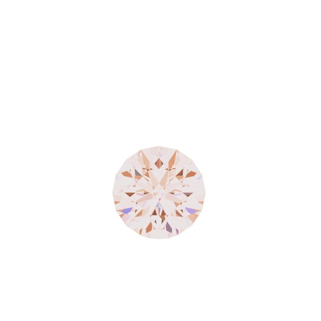Bezel-Set Solitaire Necklace Center