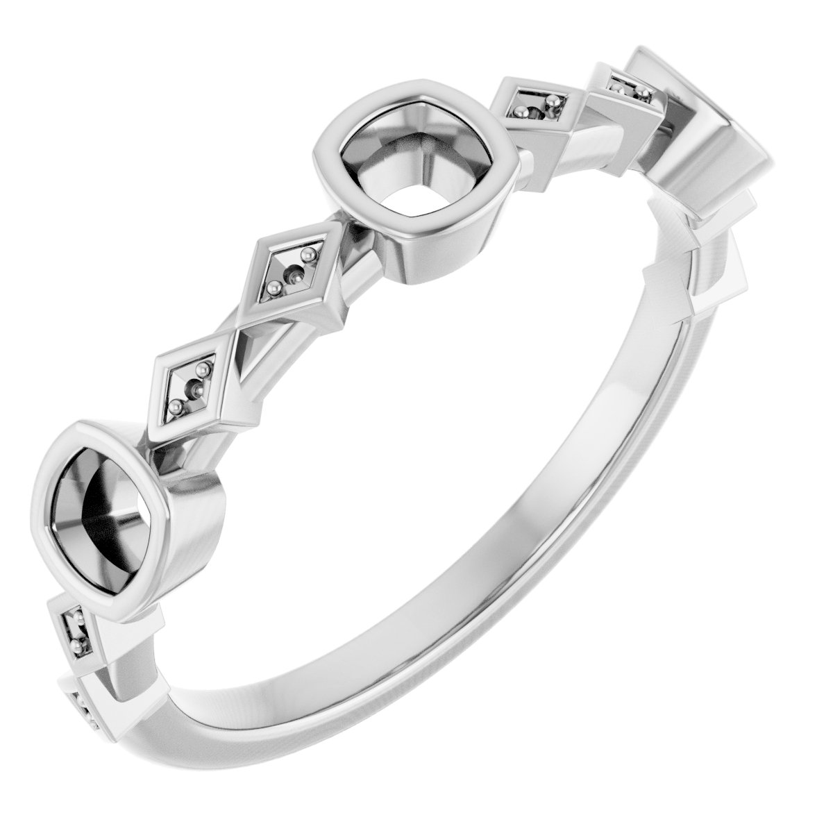14k White Gold