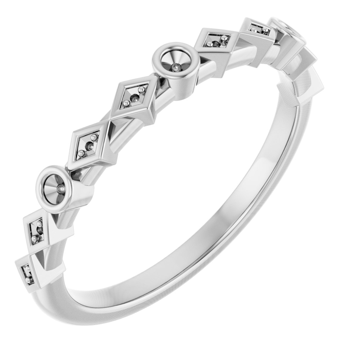 14k White Gold