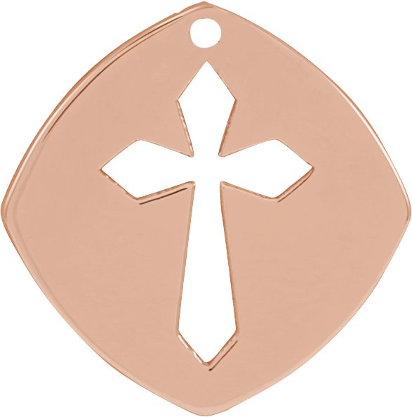 Cross Medallion Dangle