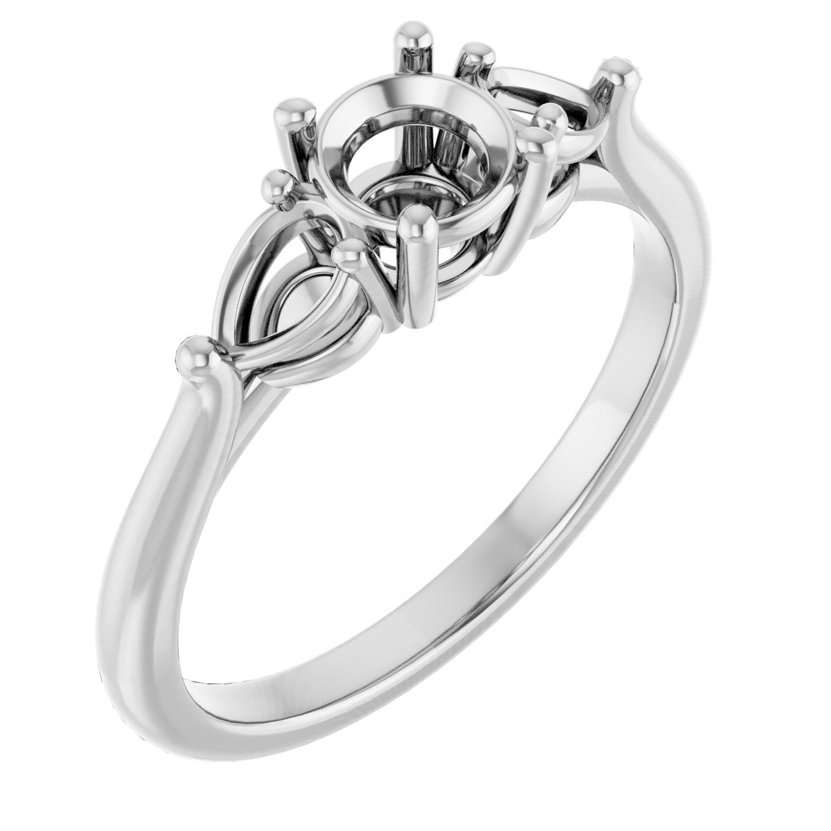 Three-Stone Engagement Ring