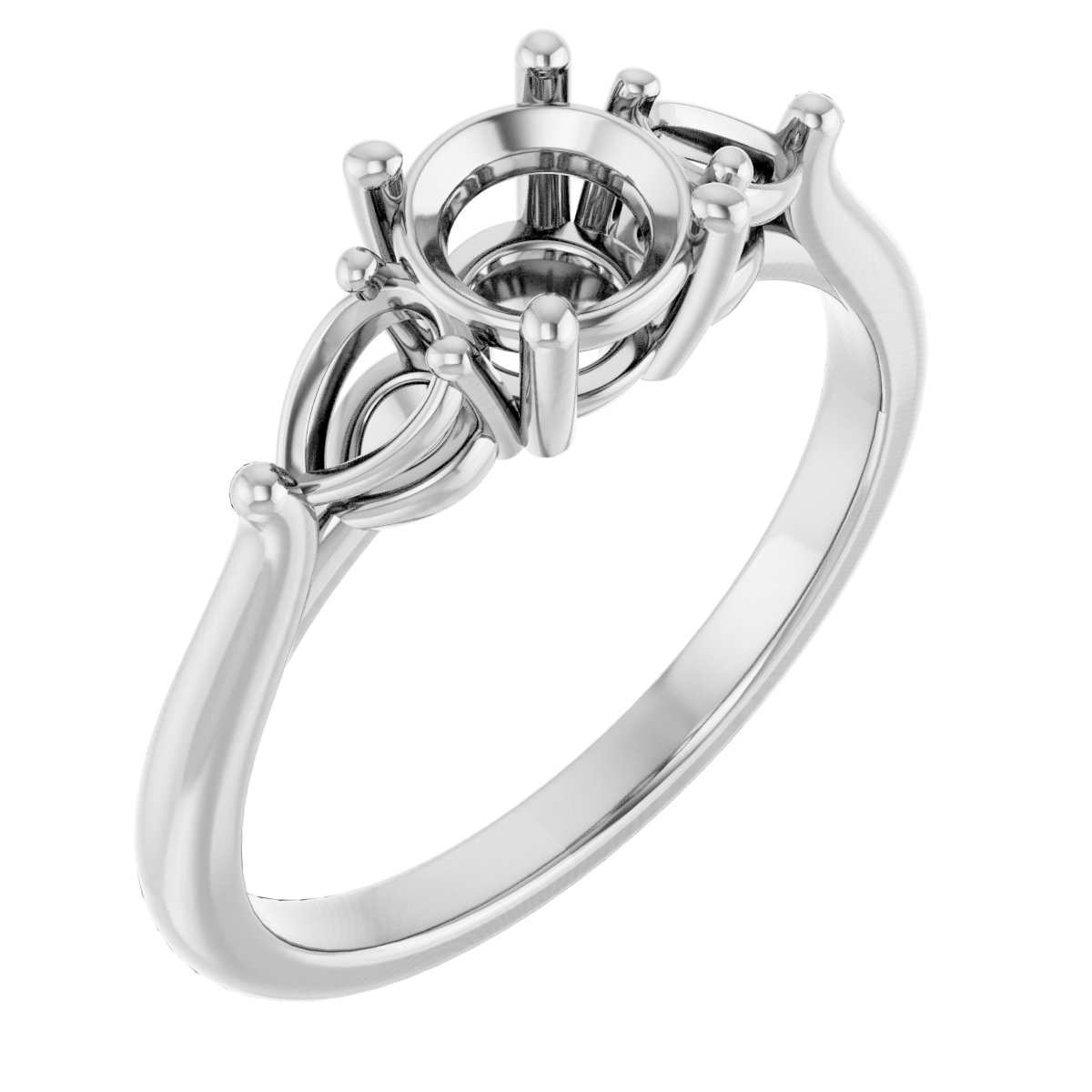 Three-Stone Engagement Ring
