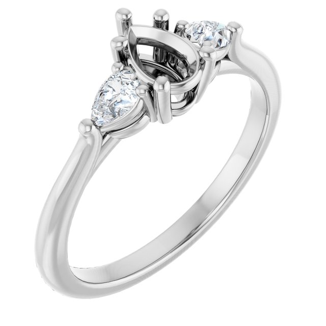 14k White Gold