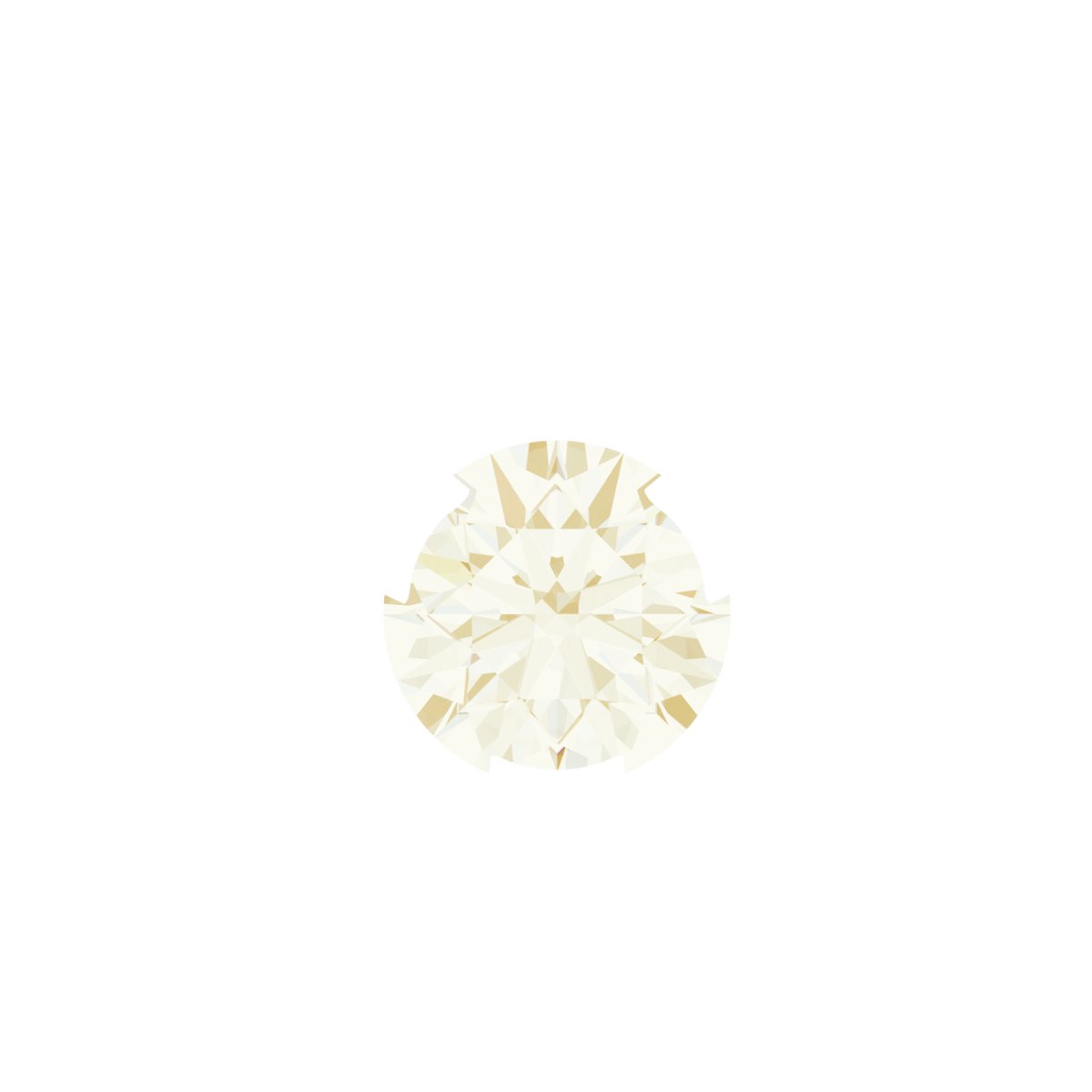Round 3-Prong Necklace Center