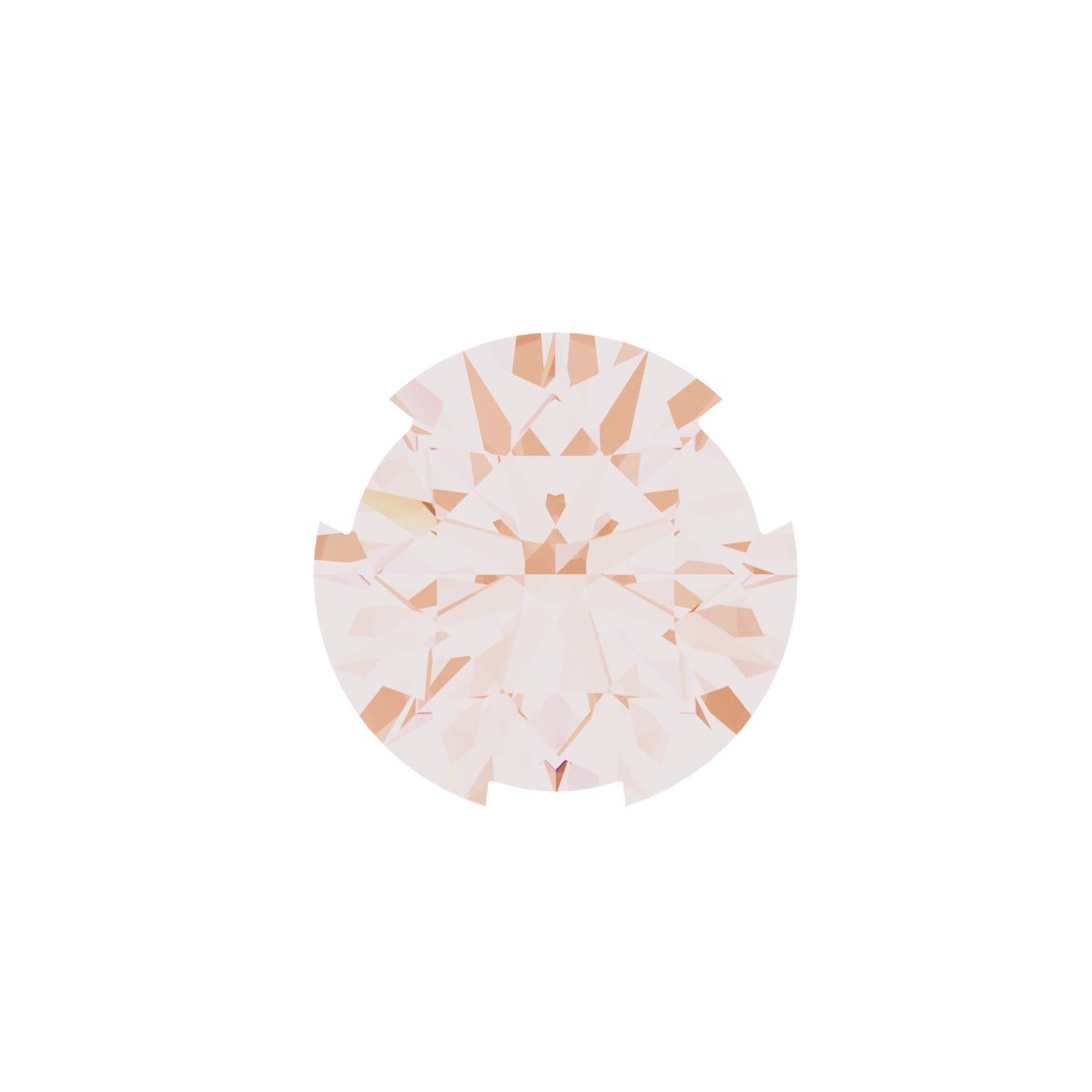 Round 3-Prong Necklace Center
