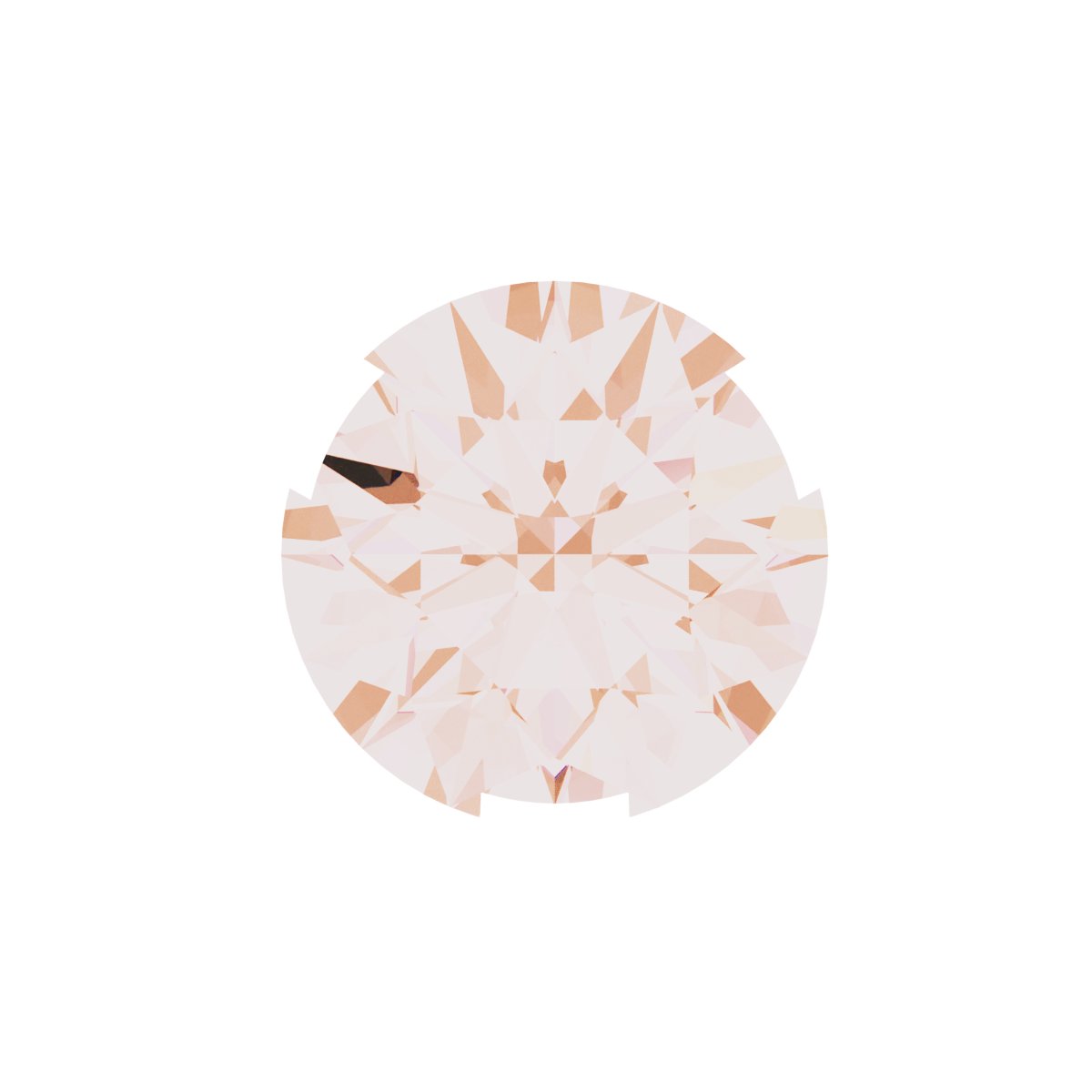 Round 3-Prong Necklace Center