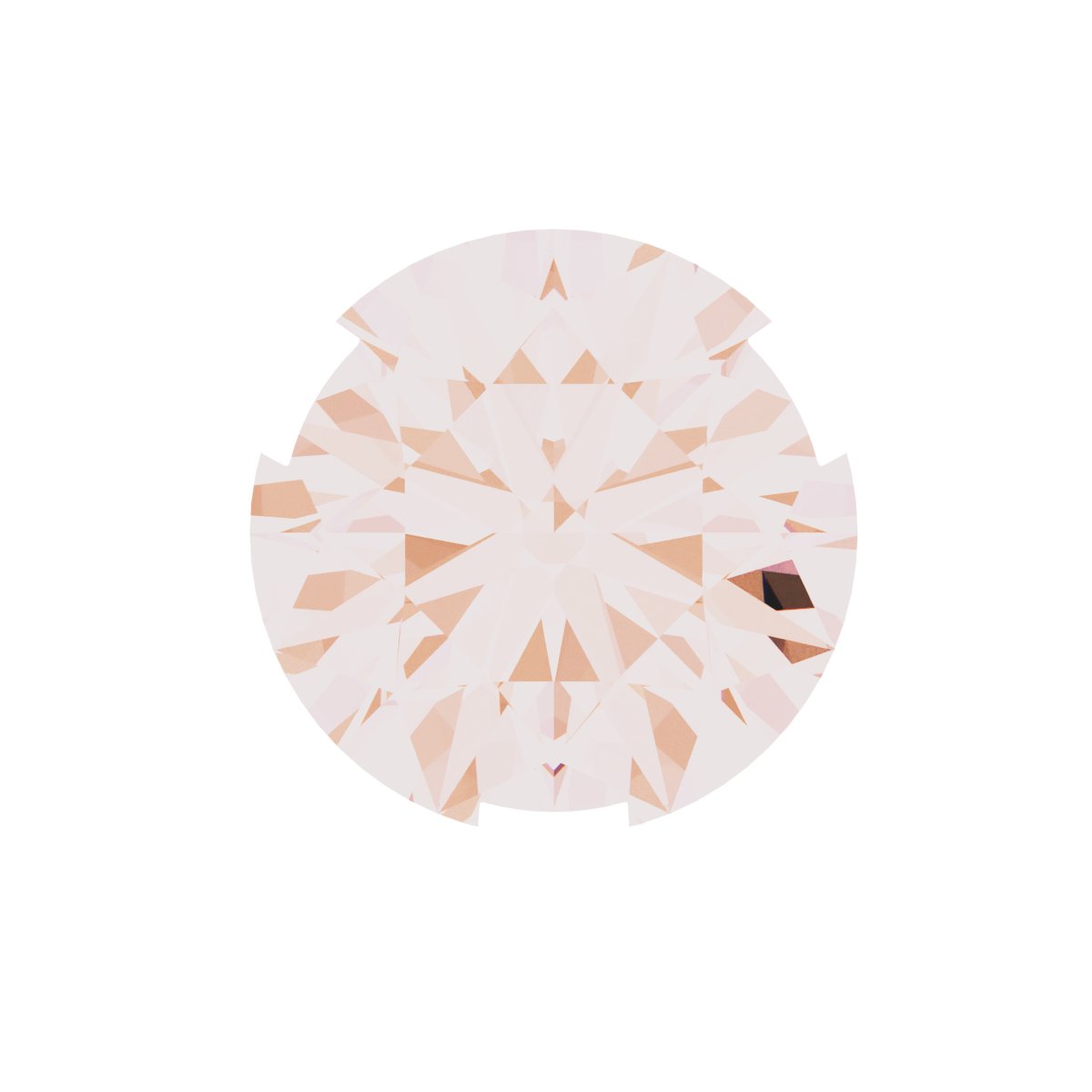 Round 3-Prong Necklace Center