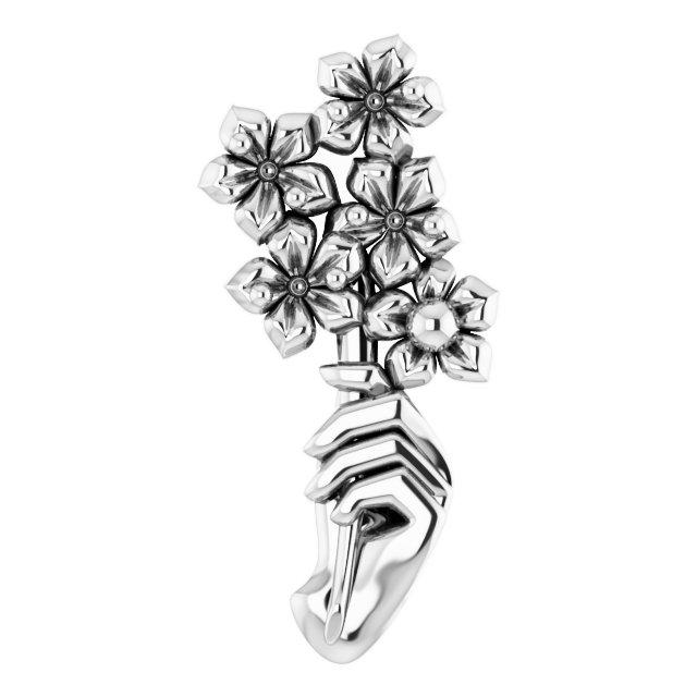 Growing Bouquet Family Necklace or Pendant