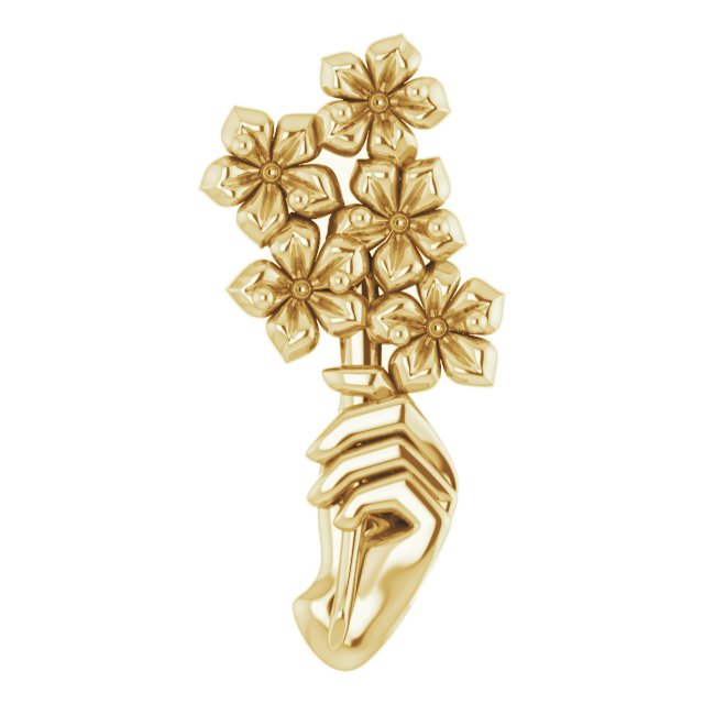 Growing Bouquet Family Necklace or Pendant