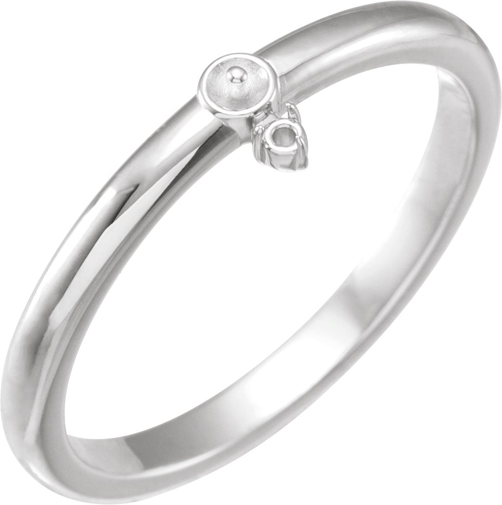 Accented Pearl Ring