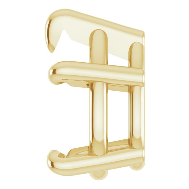 Pre-Notched Claw-Prong Earring Setting