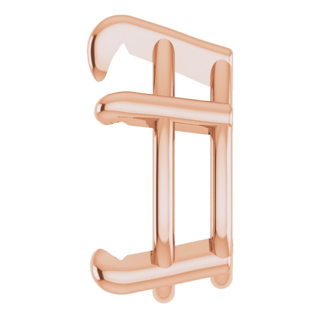 Pre-Notched Claw-Prong Earring Setting
