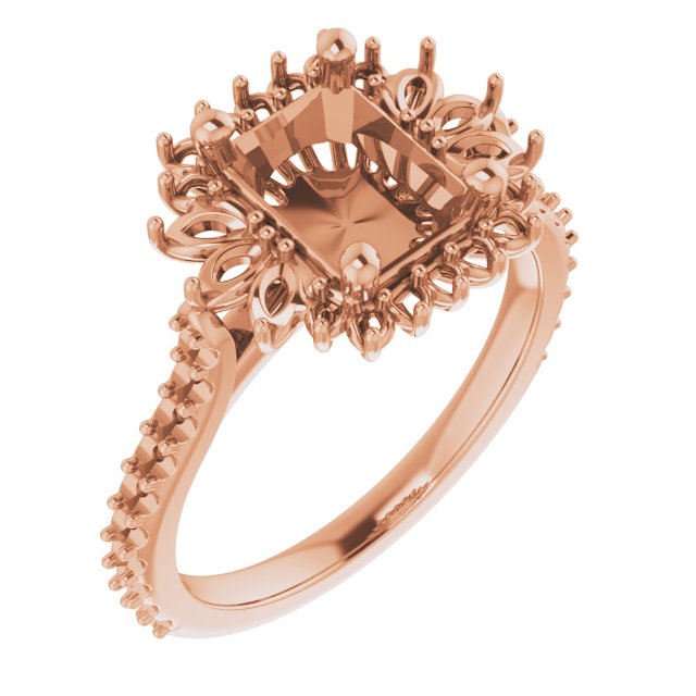 Halo-Style Engagement Ring or Band
