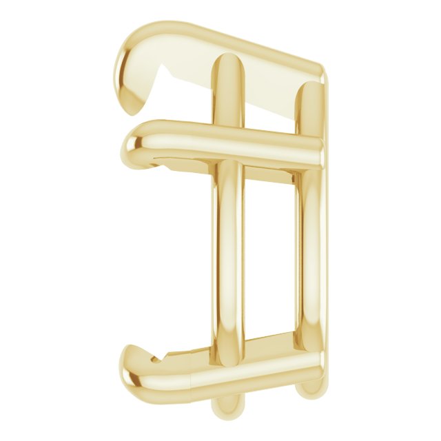 Pre-Notched Claw-Prong Earring Setting