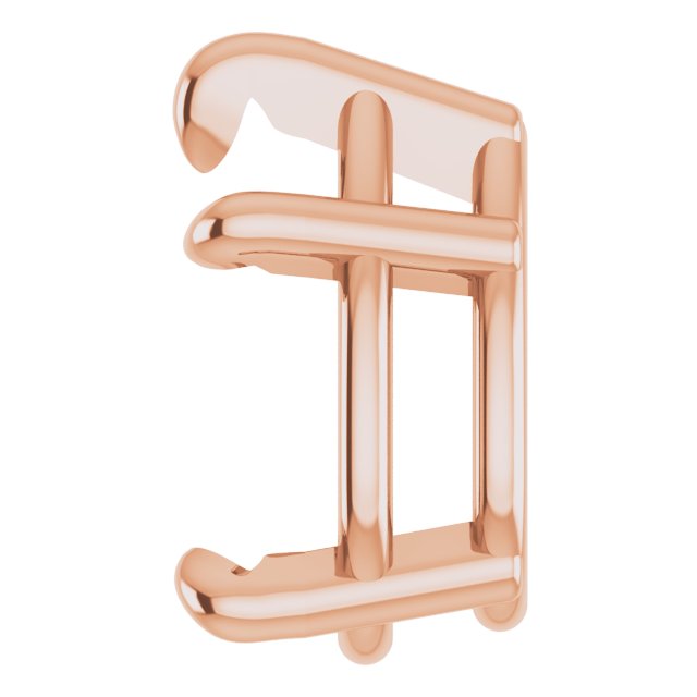 Pre-Notched Claw-Prong Earring Setting