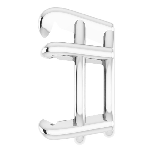 Pre-Notched Claw-Prong Earring Setting