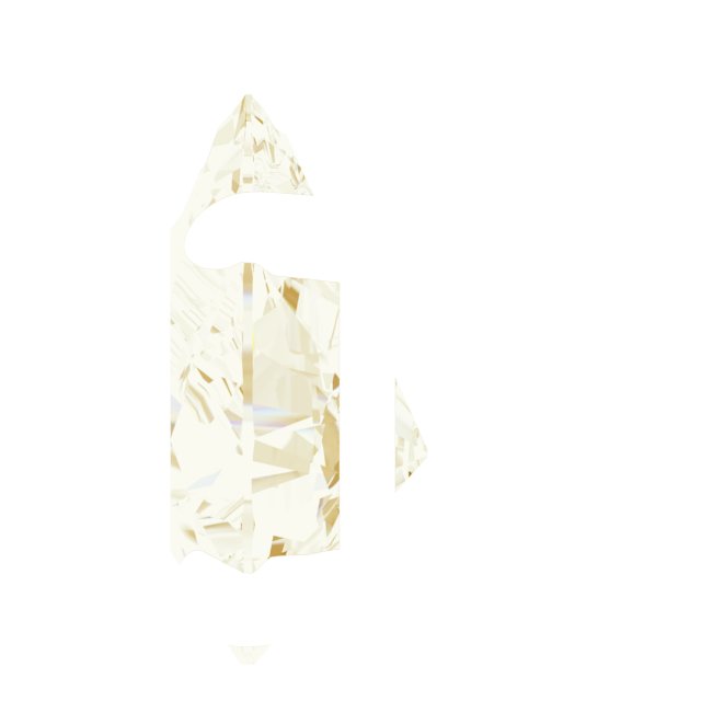 Pear 5-Prong Pre-Notched Claw Earring Setting