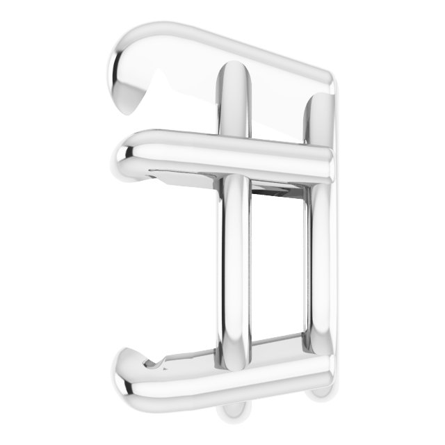 Pre-Notched Claw-Prong Earring Setting