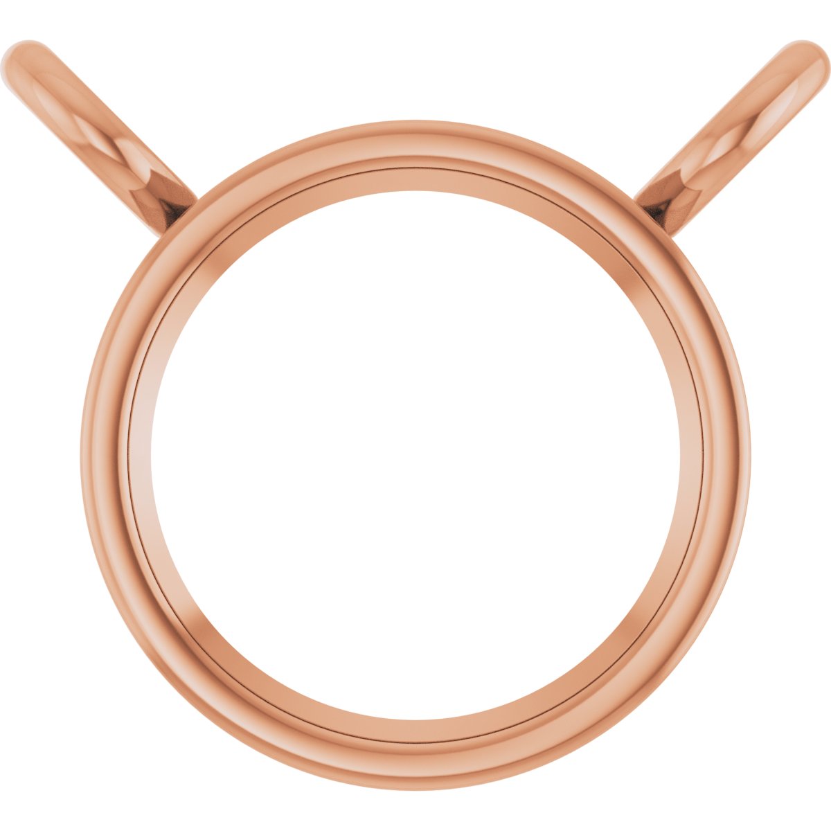 Bezel-Set Necklace Center