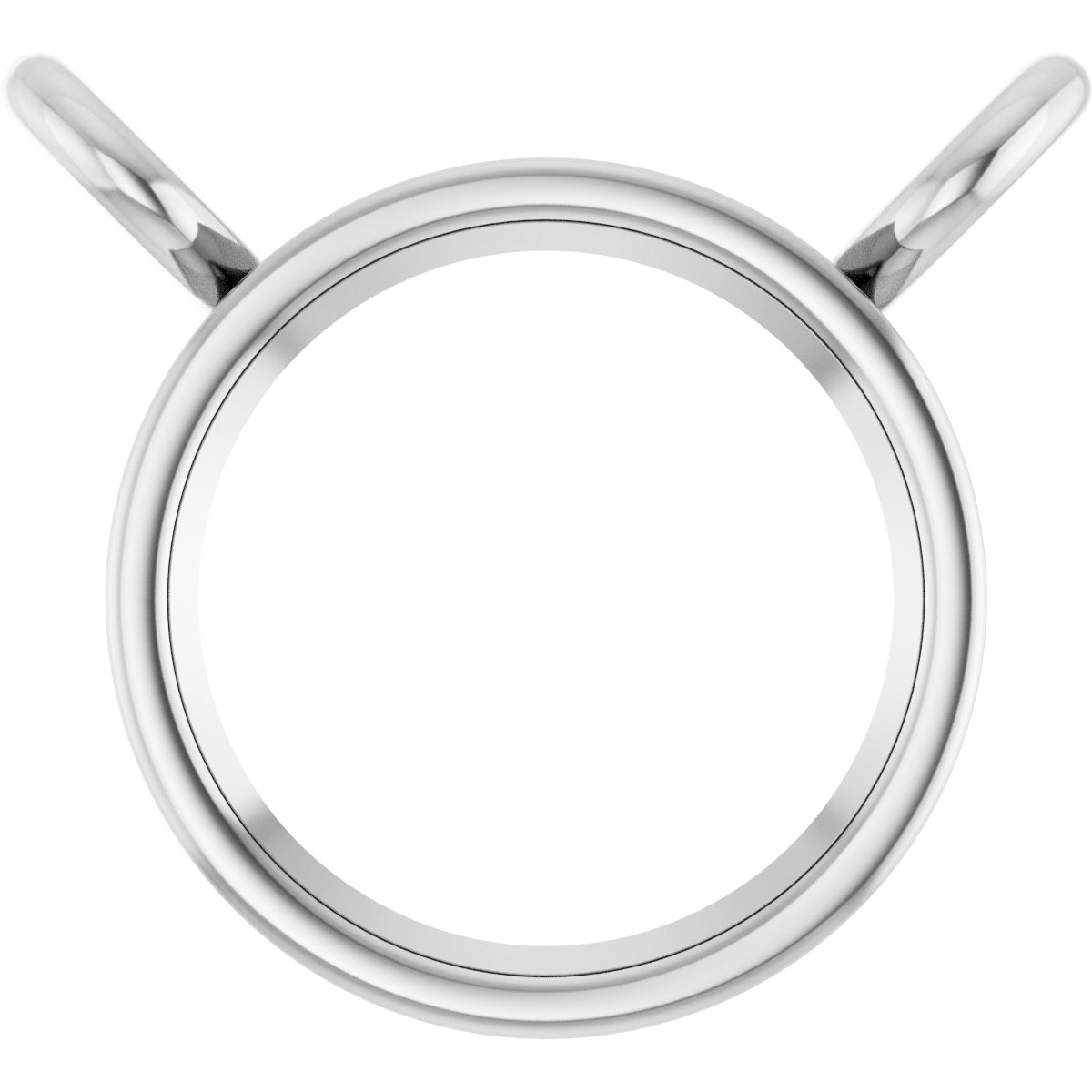 Bezel-Set Necklace Center