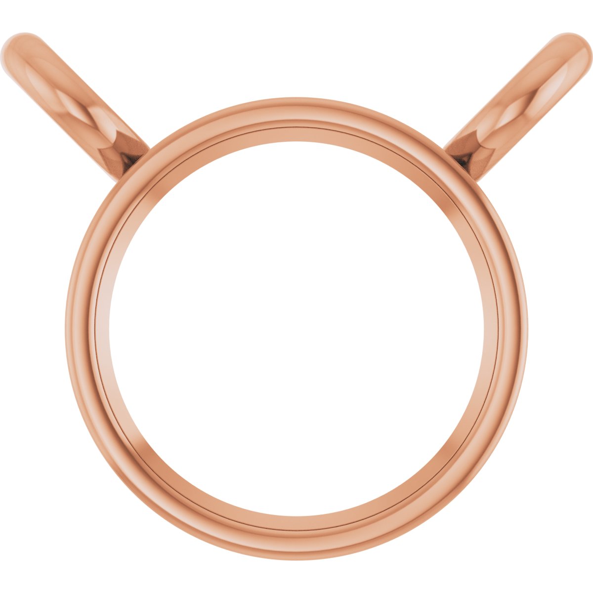 Bezel-Set Necklace Center