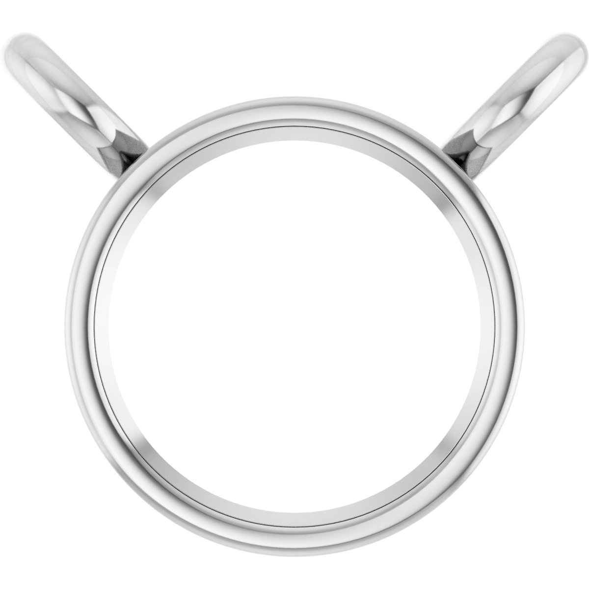 Bezel-Set Necklace Center