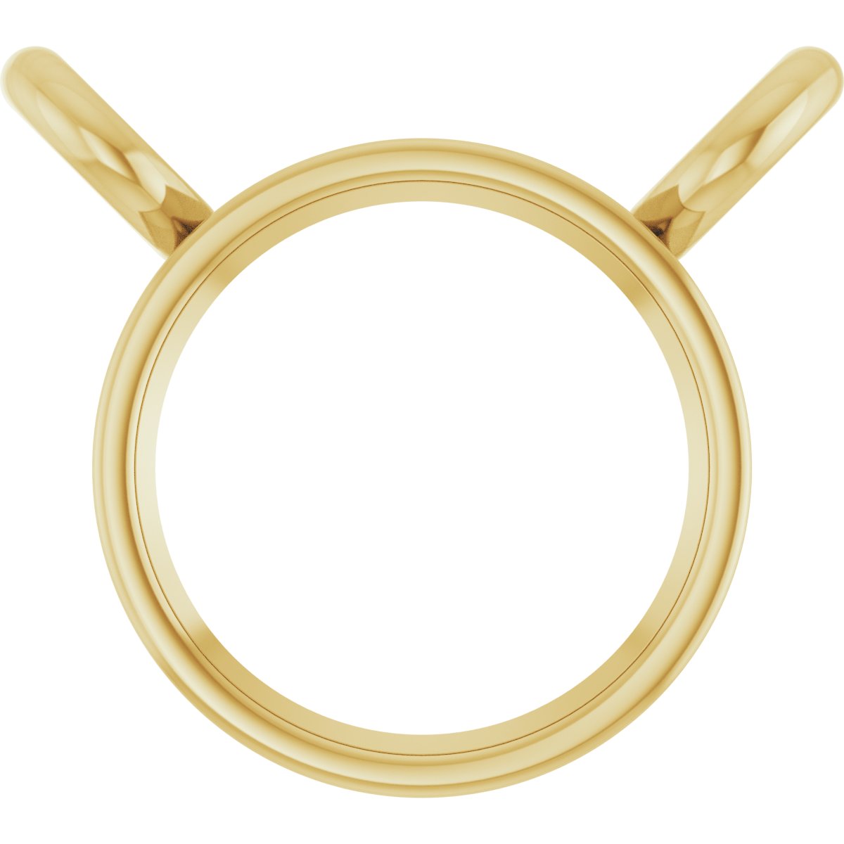Bezel-Set Necklace Center