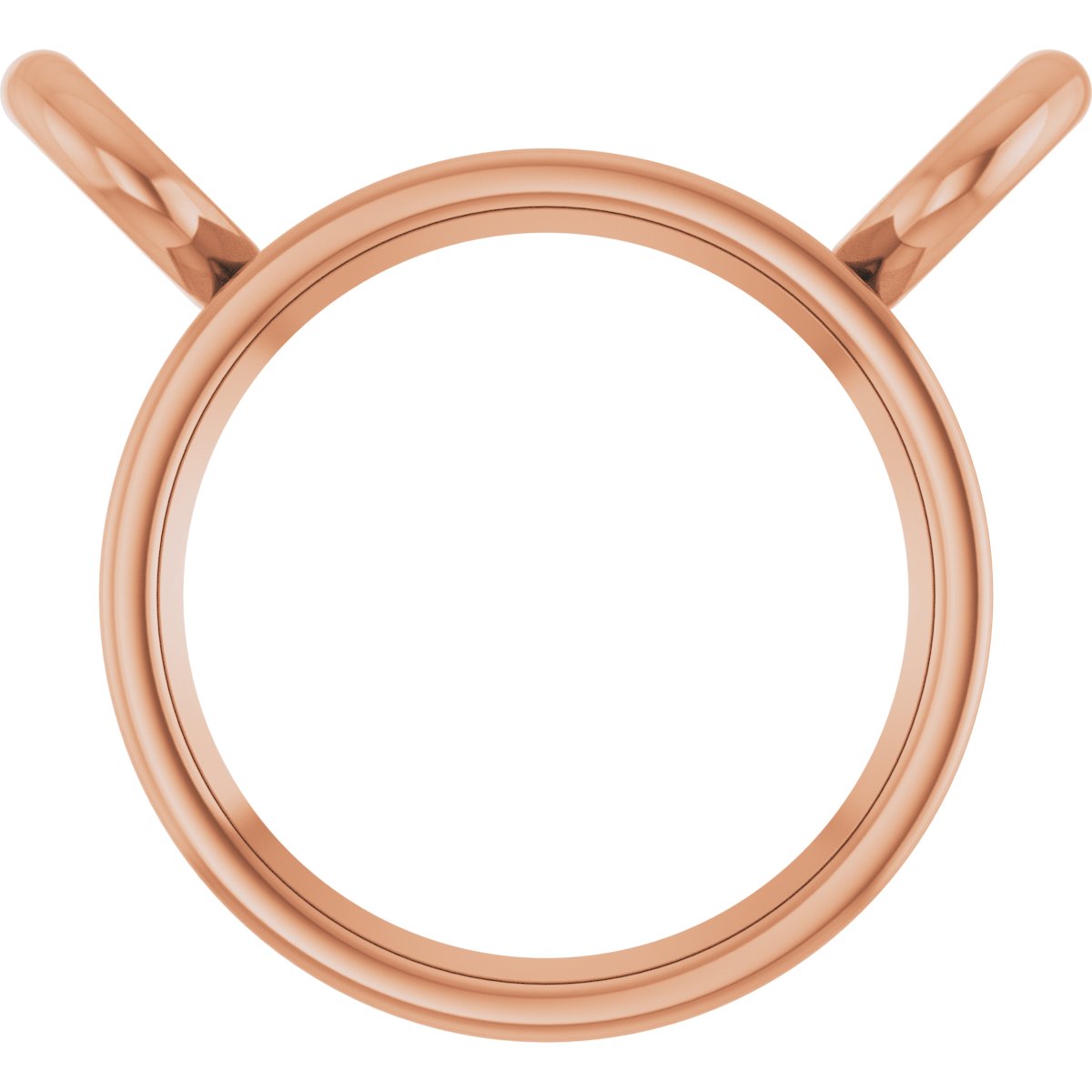 Bezel-Set Necklace Center