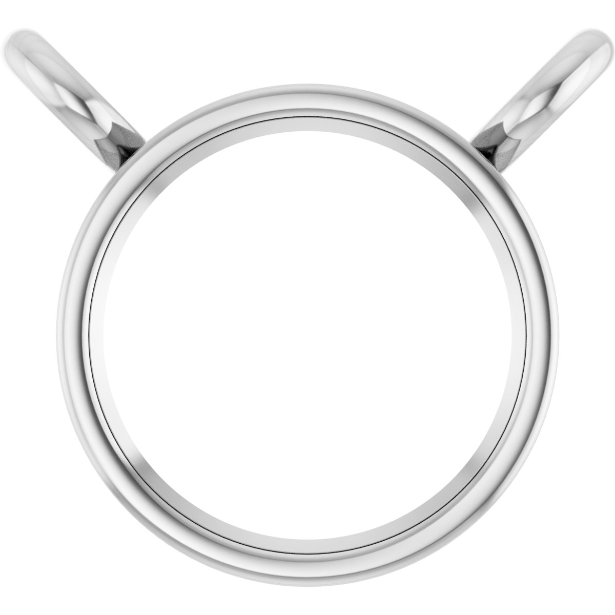 Bezel-Set Necklace Center
