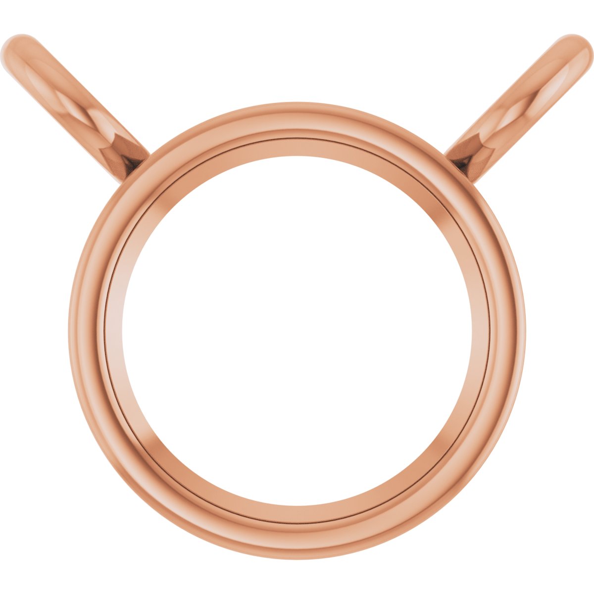 Bezel-Set Necklace Center